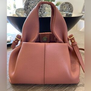 Polene Numéro Neuf Mini Crossbody Bag Shade Blush W Straps